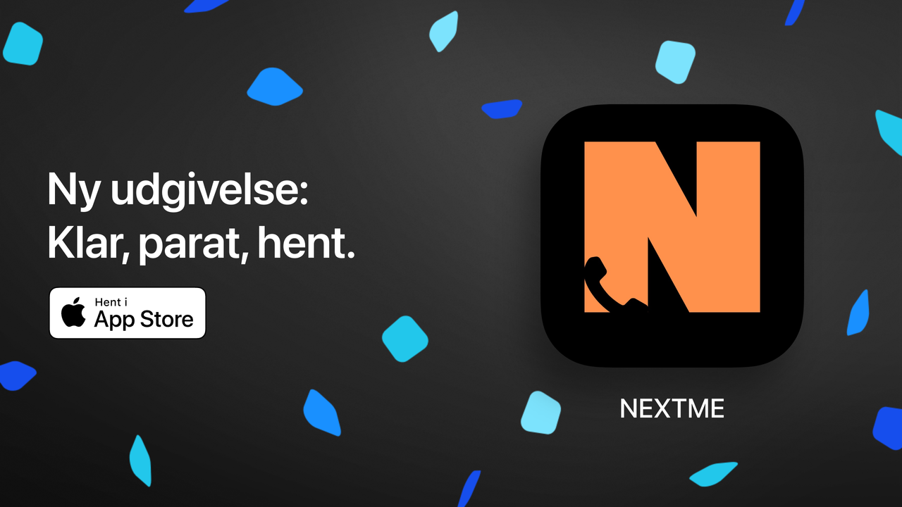 NextMe nyudgivelse
